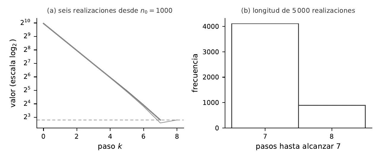Random variant F₇’: realizations and distribution of lengths