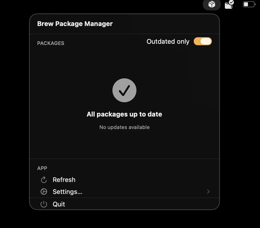 Brew Package Manager screenshot 4