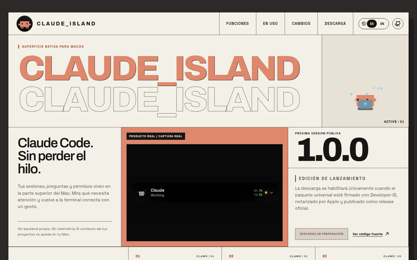 Claude Island screenshot 1