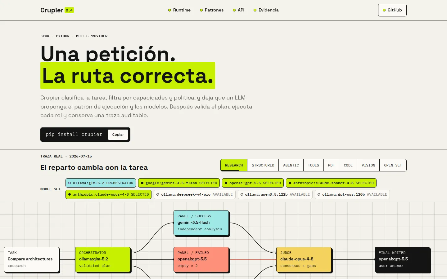 Crupier screenshot 1