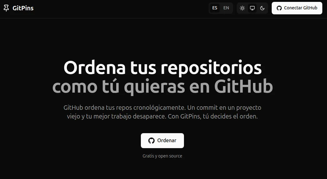 GitPins screenshot 1