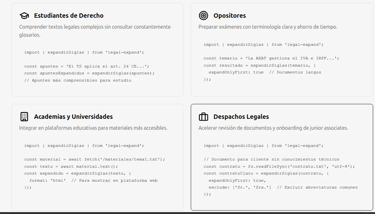 legal-expand screenshot 3