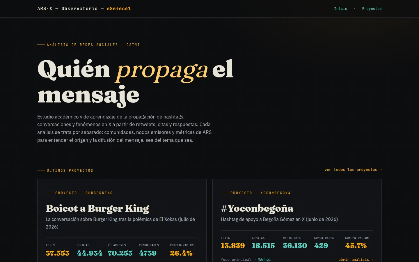 Observatorio ARS screenshot 1