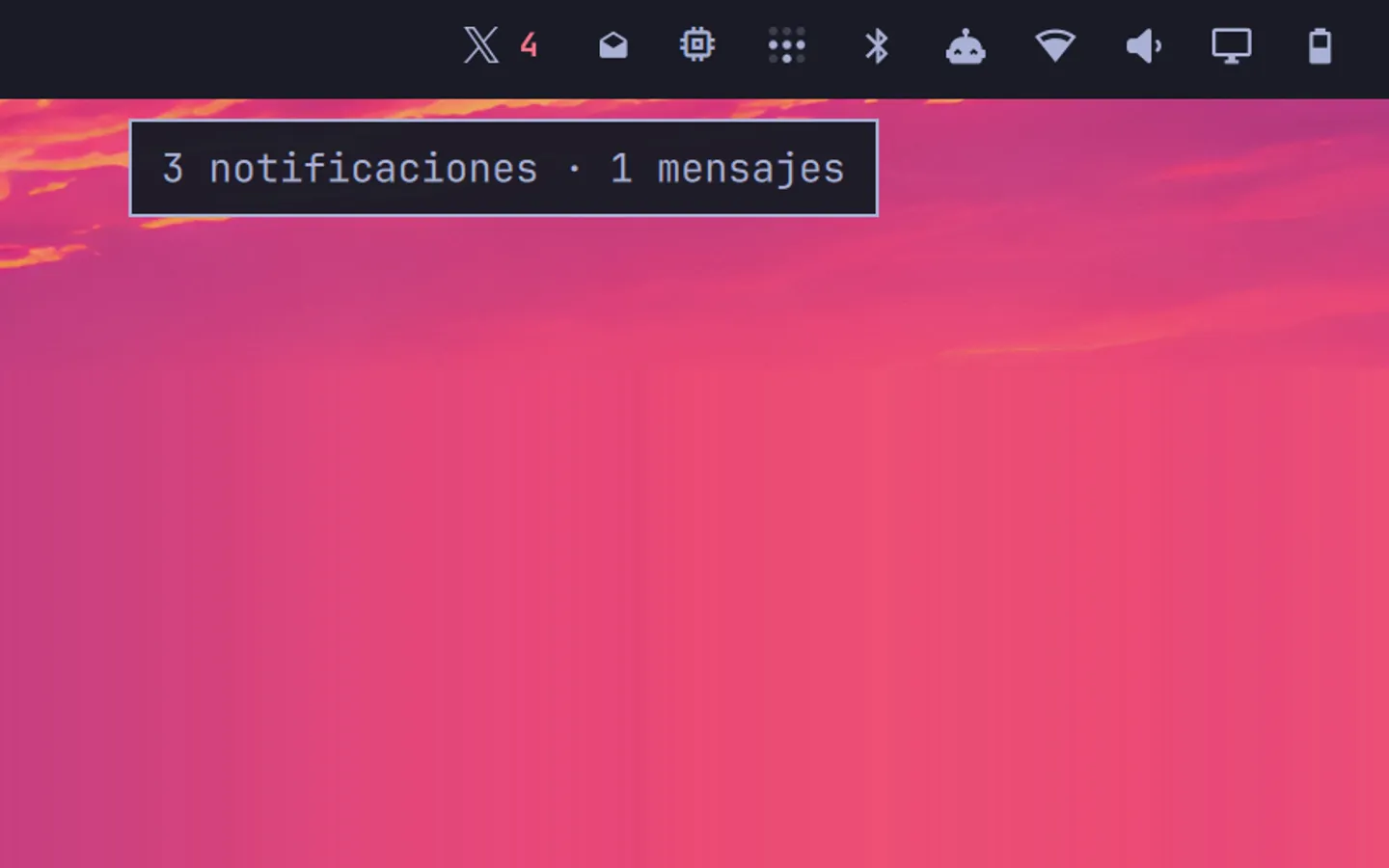 X screenshot 1