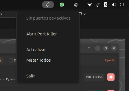 Linux Port Killer screenshot 2