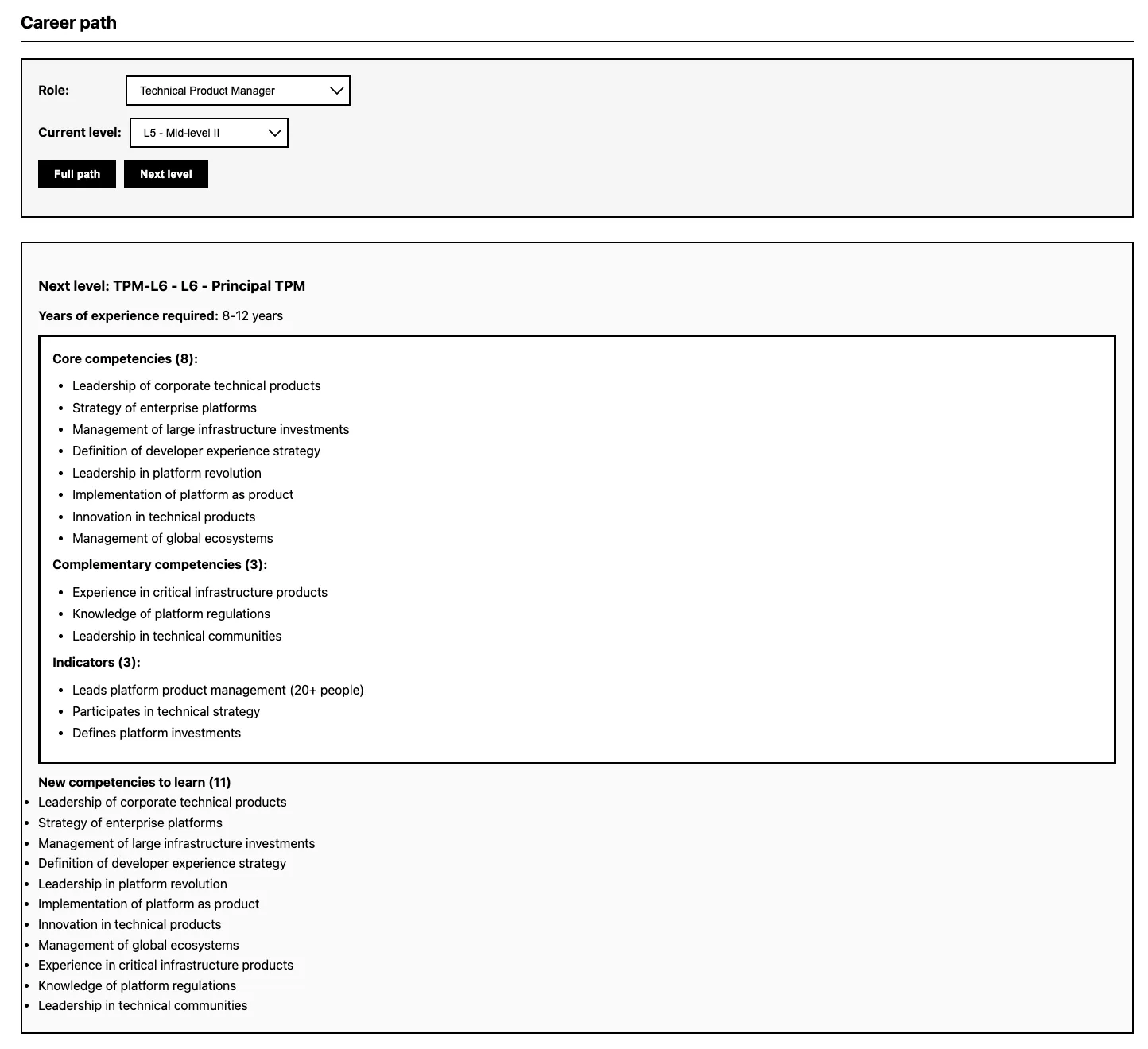 Tech Roles Library screenshot 3