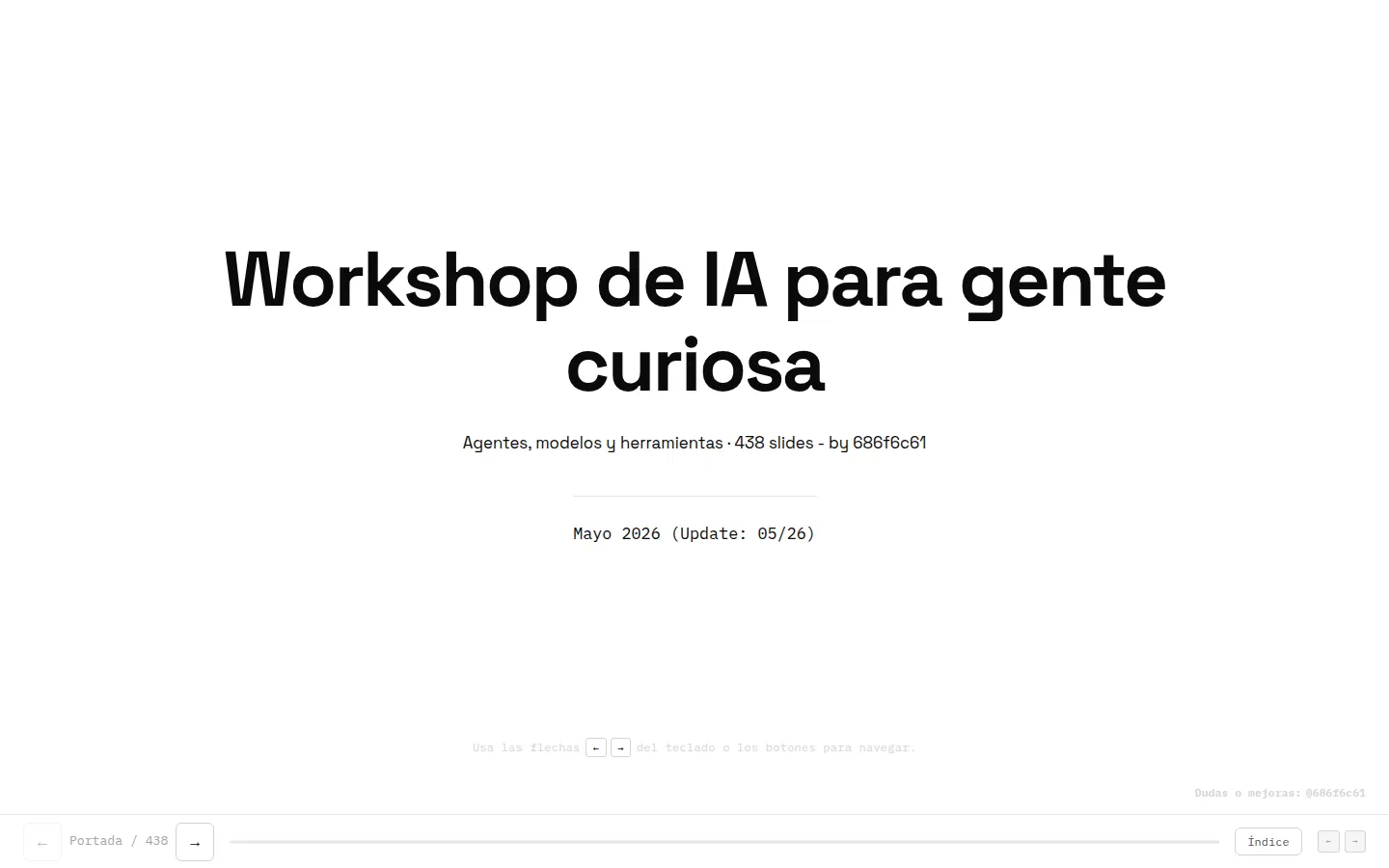 Workshop IA 2026 screenshot 1