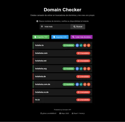 Domain Checker v2.0 - imagen 1