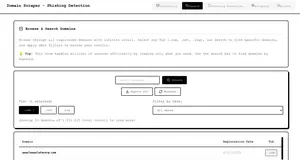 Imagen de ejemplo del proyecto Domain Scraper & Alert System [.com/.net/.org]