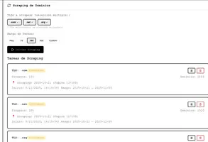 Imagen de ejemplo del proyecto Domain Scraper & Alert System [.com/.net/.org]