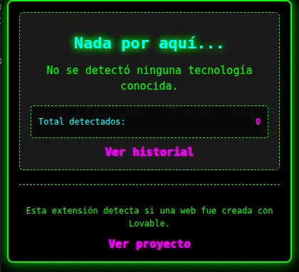 Extensión Detector de Lovable - imagen 1