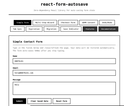 React Form Autosave - imagen 6